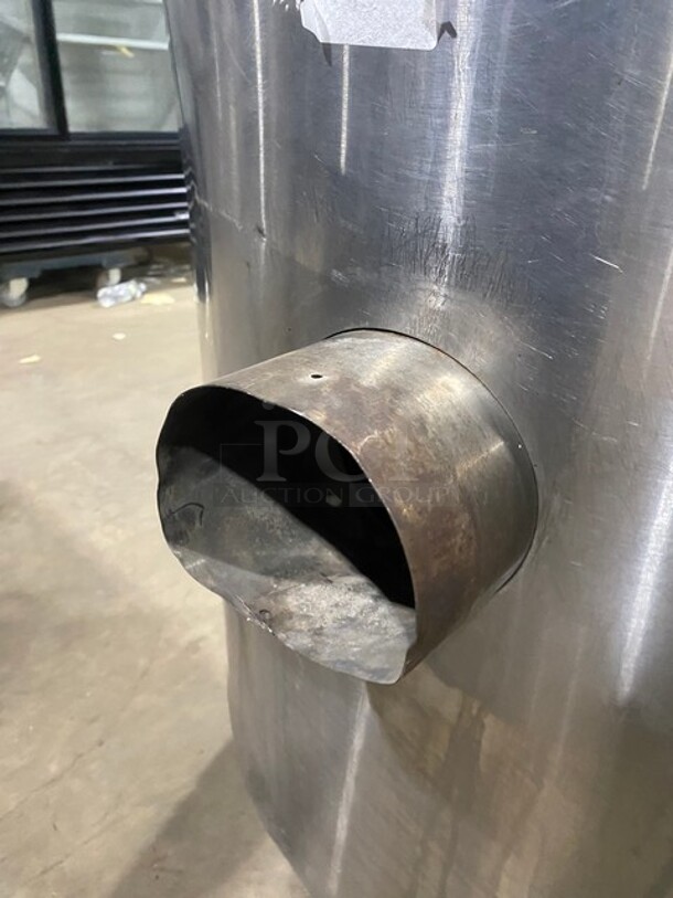 Groen Commercial Natural Gas Powered Jacketed Self-Contained Soup Kettle! All Stainless Steel! On Legs! Model: AH140 SN: 1380 115V 1PH - Image 9 of 11