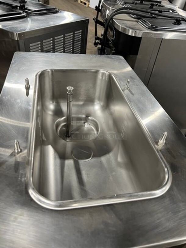 COOL! Taylor Commercial Single Handle Soft Serve Ice Cream Machine! All Stainless Steel! On Casters! Model: C70727 SN: K8102955 208/230V 60HZ 1 Phase - Image 5 of 12