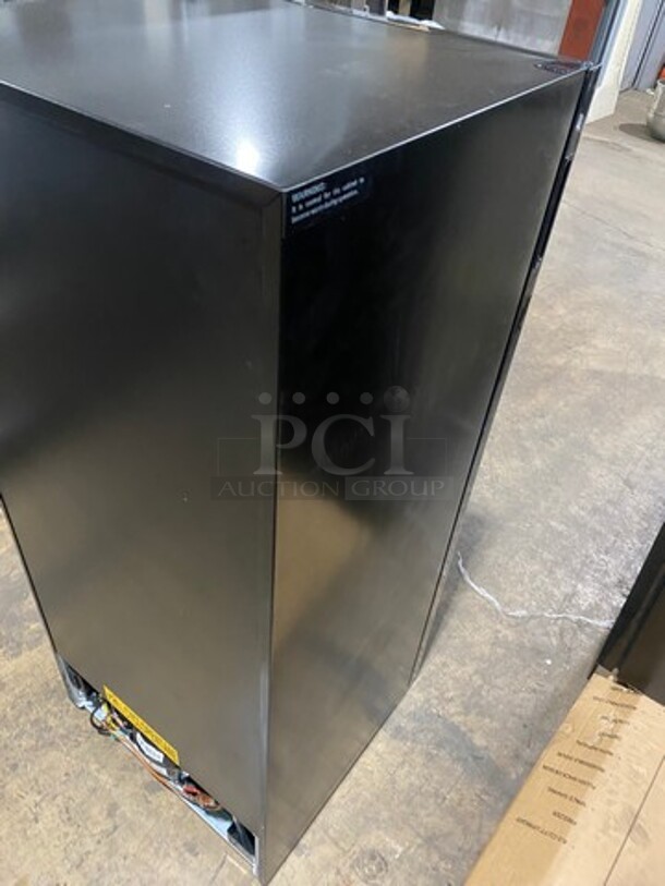 NEW! OUT OF THE BOX! SCRATCH-N-DENT! Whynter Single Door Wine Bottle Cooler/Chiller! With View Through Door! With Racks! 34 Wine Bottle Capacity! Model: FWC1201BB 115V - Image 4 of 9
