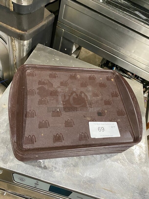 Lot Of Vintage Mcdonalds Serving Trays! All One Bid! - Image 1 of 4