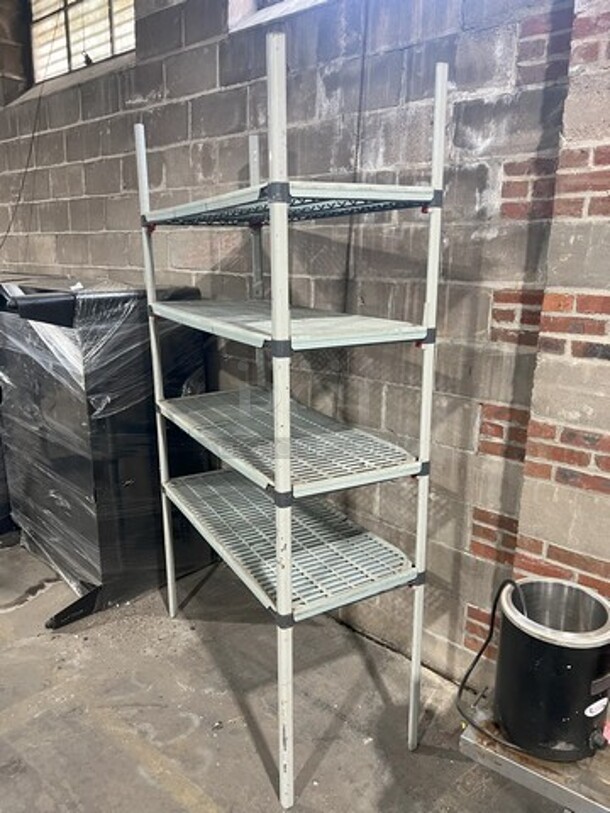 Metro Commerical 4 Tier Shelf! On Legs! - Image 2 of 8