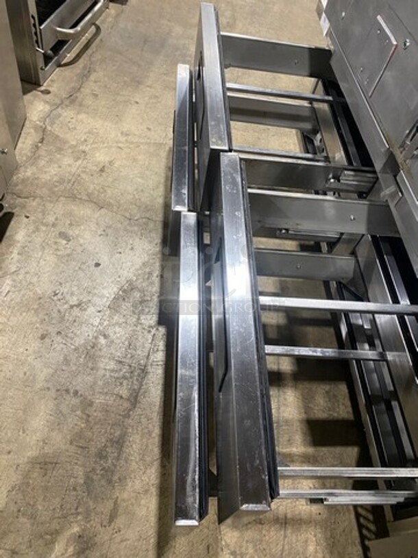 Migali Commercial Refrigerated Chef Base! With 4 Drawer Storage Space! All Stainless Steel! On Casters! Model: CCB72HC SN: CCB72HC00317051000920004 115V 60HZ 1 Phase - Image 5 of 8