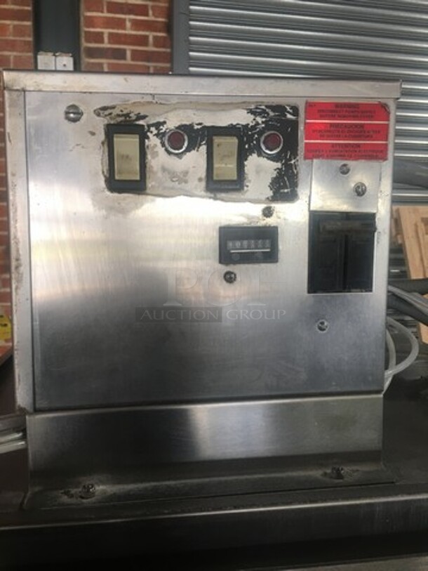 Ecolab Commercial Pass-Through Dishwasher Machine! All Stainless Steel! On Legs! - Image 7 of 11