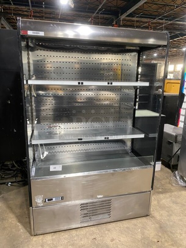 Sifa Commercial Refrigerated Open Grab-N-Go Display Case! Solid Stainless Steel! Model: GAEP6L126N0710 SN: 0408202000 220/240V