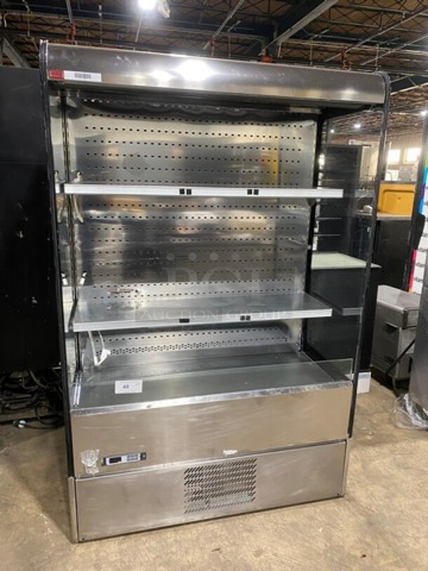 Sifa Commercial Refrigerated Open Grab-N-Go Display Case! Solid Stainless Steel! Model: GAEP6L126N0710 SN: 0408202000 220/240V - Image 1 of 9