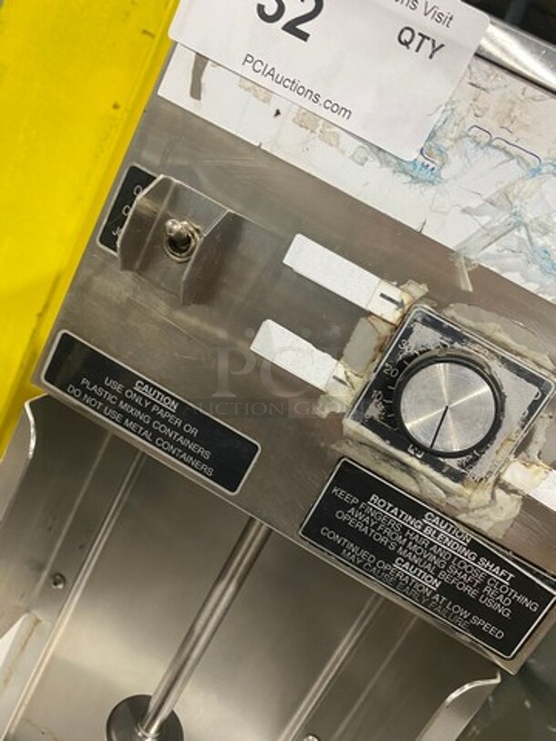 International Dairy Queen Commercial Countertop Blizzard Mixer! Solid Stainless Steel! Model: BM3 SN: H2D12330 120V 60HZ 1 Phase - Image 6 of 8