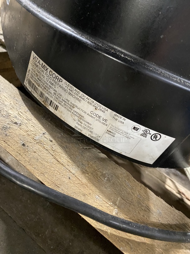 VITA-MIX Portion Blending System! Model VM0126 120V/50/60Hz/ - Image 4 of 8