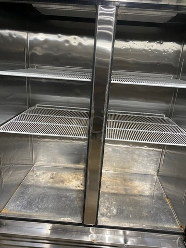2017 ATOSA ALL STAINLESS-STEEL 2 Door Reach In Cooler! Model MBF8507 Serial MBF8507AUS100317051100C40006! 115V/60HZ/1 Phase - Image 5 of 6