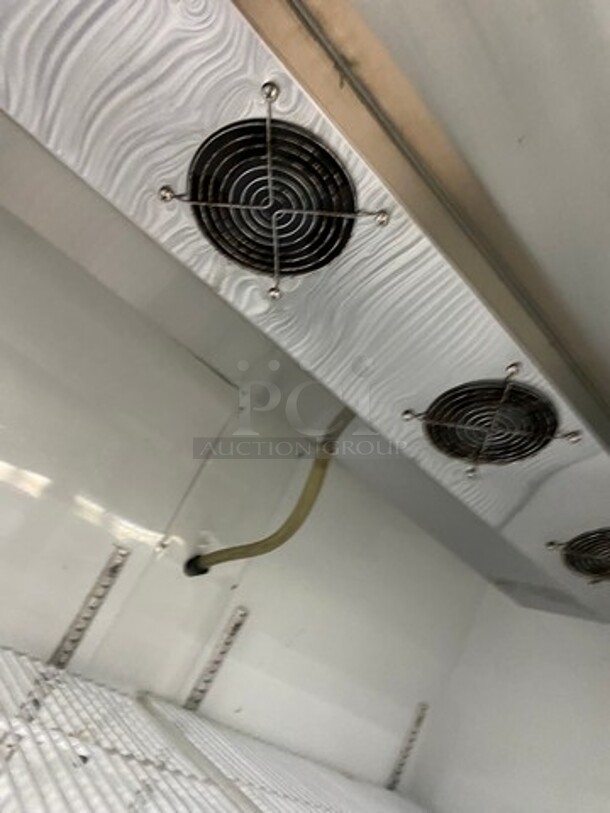 COOLTECH  Stainless Steel Commercial 2 Door Reach In Cooler Merchandiser! MODEL CTR-48SG Serial L101519 - Image 6 of 8