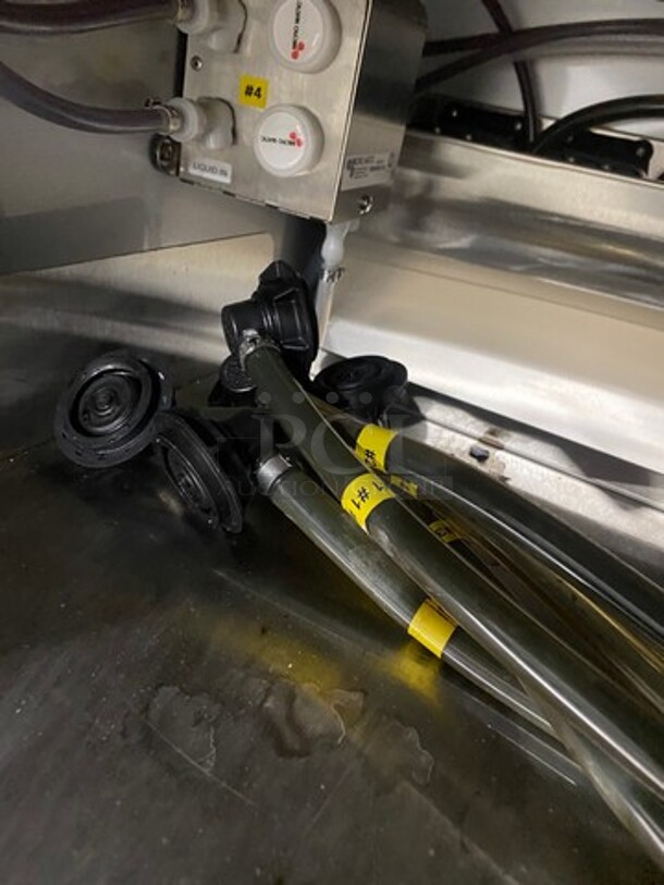 AMAZING! Beverage Air Commercial Refrigerated 10 Tap Cold Brew Coffee Kegerator! With 2 Door Storage Space Underneath! Model: WTR67AHCMMB SN: 13406139 115V 60HZ 1 Phase - Image 9 of 12