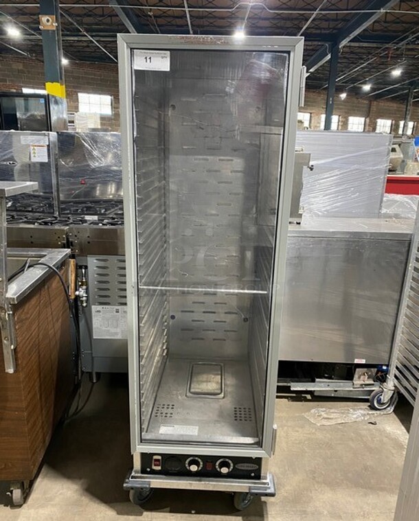 Servware Commercial Single Door Food Warmer/Proofer! On Commercial Casters! Working When Removed! MODEL SC1836HP 120V