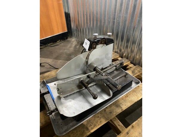 American Slicing Machine Co Commercial Countertop Deli Meat Slicer! All Stainless Steel!  - Image 2 of 11