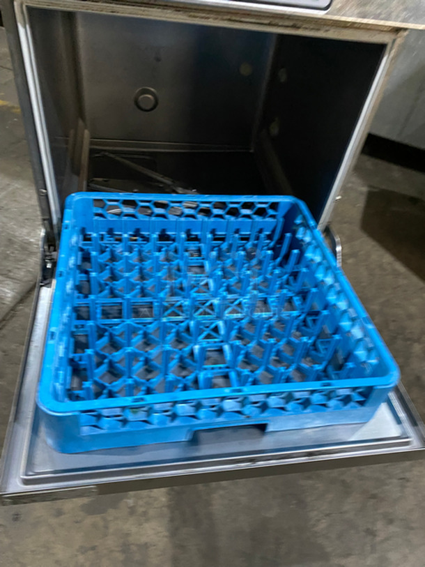 Hobart New Body Style Under The Counter Dishwasher! With Pegged Dish Crate! All Stainless Steel! Model: LXEC SN: 231174165 120V 60HZ 1 Phase - Image 5 of 9