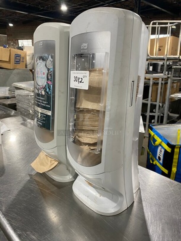 Tork Countertop Napkin Dispenser! 2x Your Bid! - Image 2 of 6
