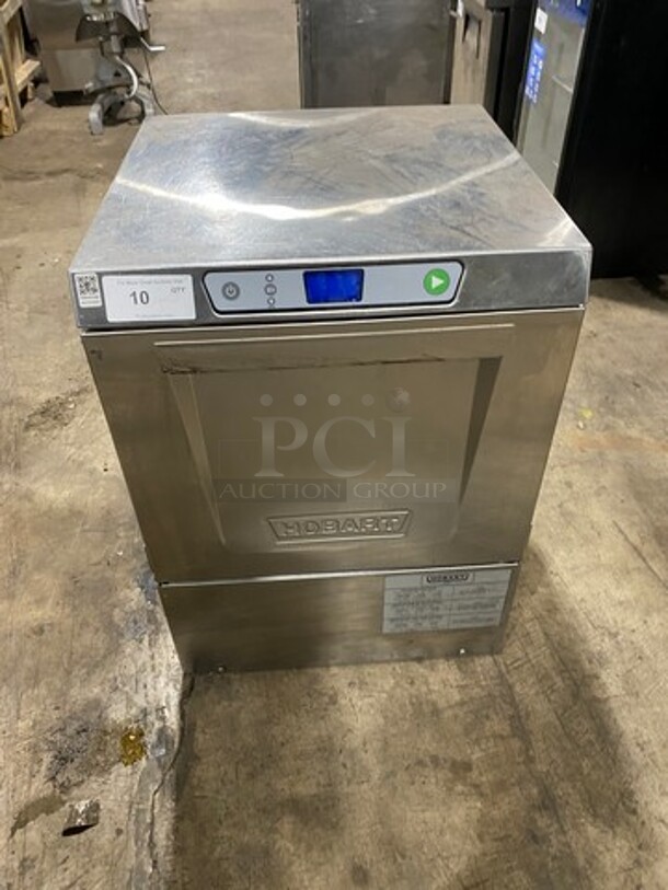Hobart New Body Style Under The Counter Dishwasher! All Stainless Steel! - Image 1 of 9