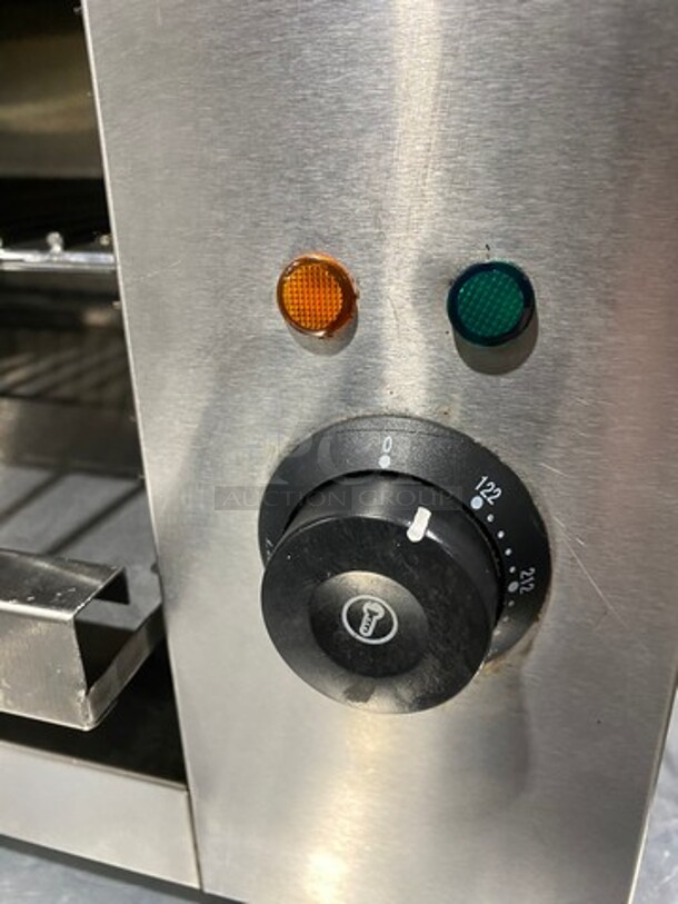 Fleetwood Commercial Countertop Electric Powered Cheese Melter! All Stainless Steel! - Image 7 of 8