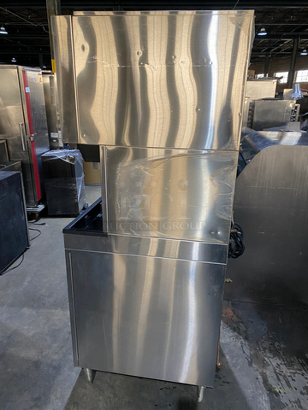 Follet Commercial Free-Standing Ice And Water Dispenser! All Stainless Steel! On Legs! - Image 3 of 9