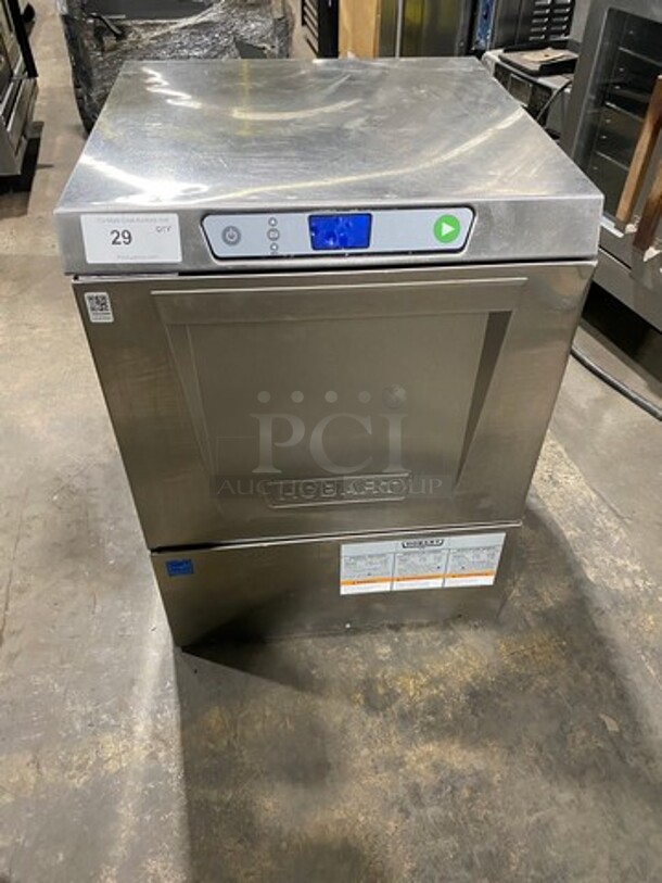 Hobart New Body Style Under The Counter Dishwasher! All Stainless Steel! Model: LXEC SN: 231178597 120V 60HZ 1 Phase - Image 1 of 9