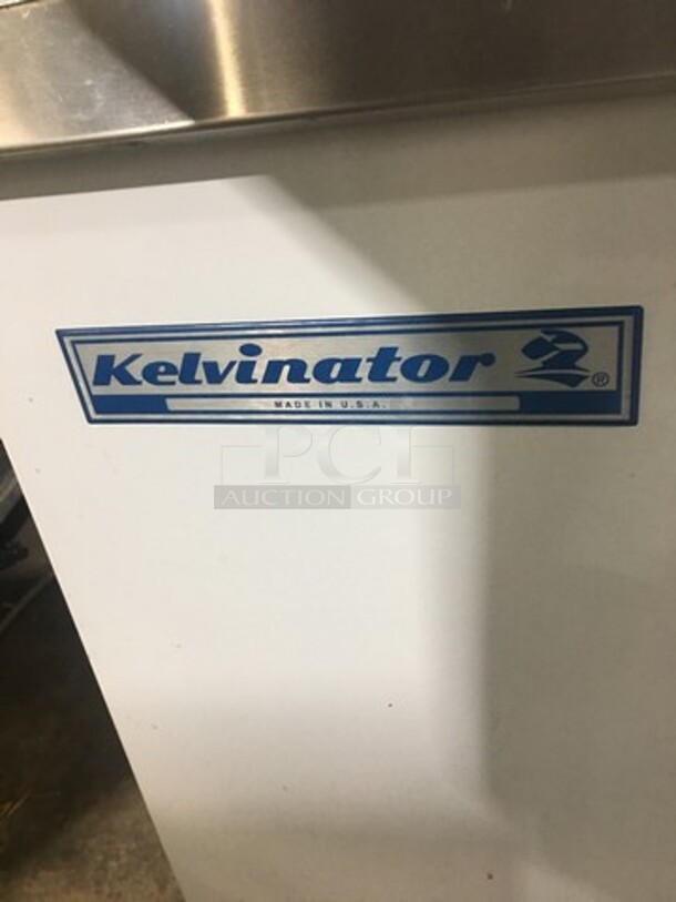 Kelvinator Commercial Refrigerated Ice Cream Dipping Cabinet/ Display Case! With Slanted Front Glass! With Rear Access Doors! - Image 8 of 9