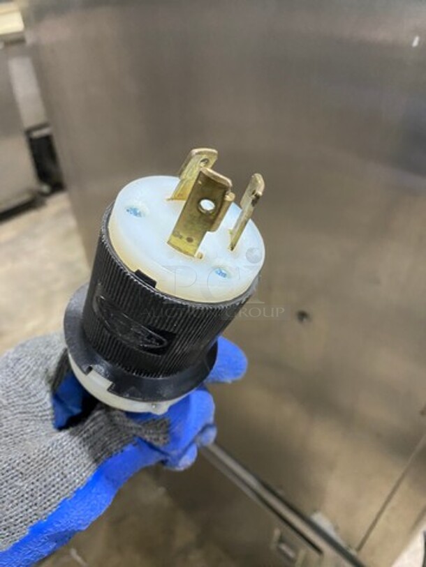 Taylor Crown Commercial 3 Handle Soft Serve Ice Cream Machine! All Stainless Steel! On Casters! Model: C72327 SN: M1070692 208/230V 60HZ 1 Phase - Image 10 of 10