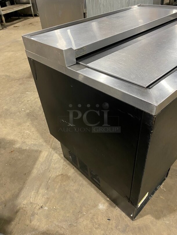 Beverage Air Commercial Underbar Glass Froster! With Sliding Door Access! 115V 1 Phase! Model: GF34L! 
 - Image 2 of 8