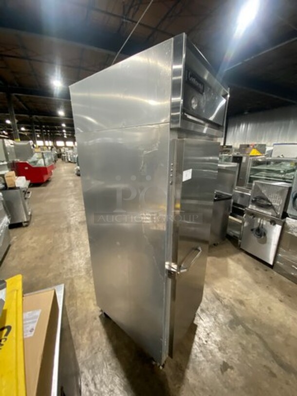 Continental Commercial Single Door Reach In Freezer! All Stainless Steel! On Casters! Model: 1FE SN: 14878381 115V 60HZ 1 Phase - Image 4 of 8