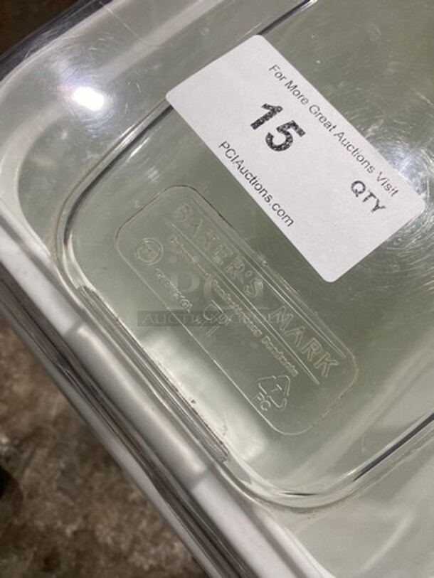 Bakers Mark White Poly Ingredient Bin! On Casters! - Image 6 of 6