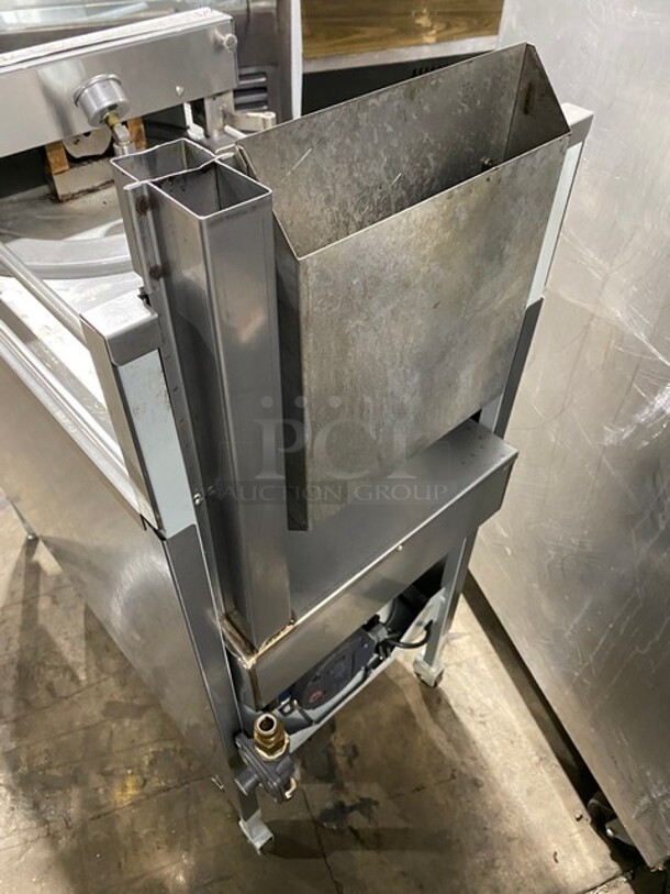 WOW! Broaster Natural Gas Powered Heavy Duty Commercial Pressure Fryer! Smart Touch Screen! With Oil Filter! Model 1800GH Serial 86035! On Casters! - Image 4 of 10