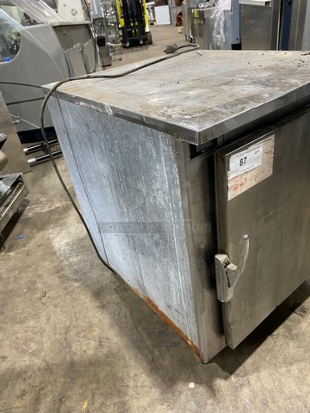 Commercial Single Door Lowboy/Worktop Cooler! With Rack! All Stainless Steel! - Image 2 of 8