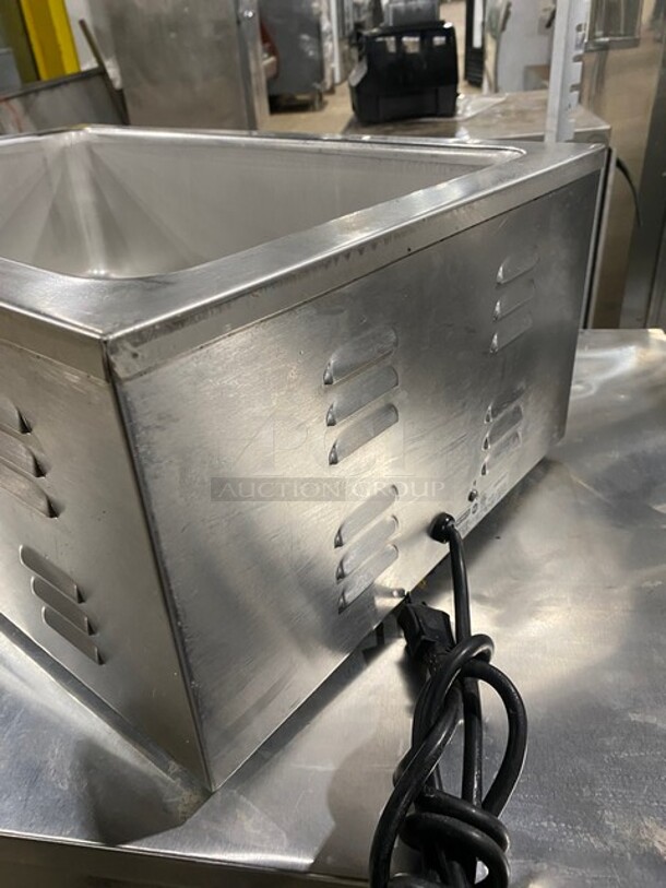 Nemco Commercial Countertop Single Well Food Warmer! All Stainless Steel! Model: 6055A SN: G120427! 120V! - Image 4 of 8