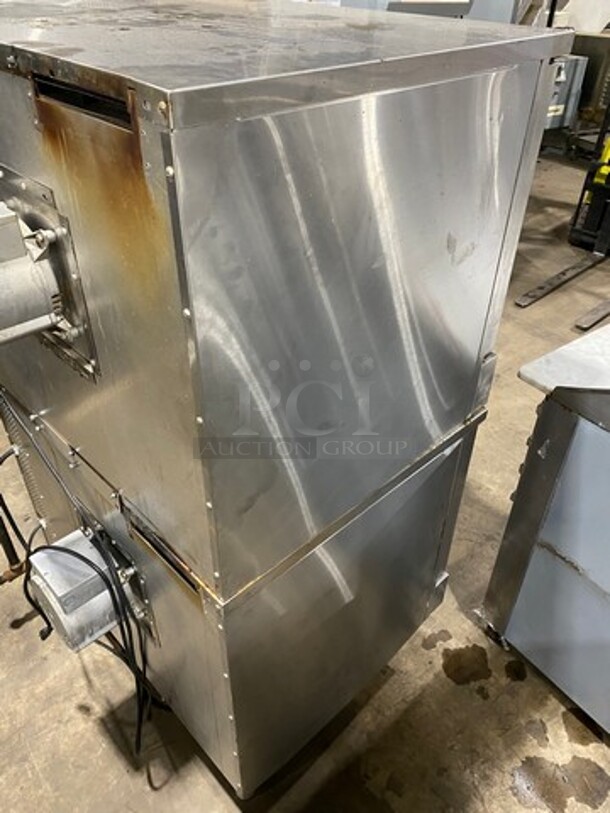 Southbend Commercial Natural Gas Powered Double Deck Convection Oven! With View Through Doors! Metal Oven Racks! All Stainless Steel! On Legs! SL Series! 2x Your Bid Makes One Unit! - Image 4 of 11