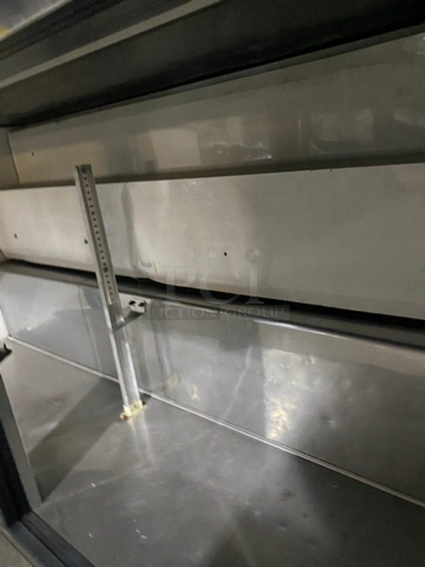 True Commercial 2 Door Work/Prep Top Lowboy Cooler! All Stainless Steel! On Casters! Model: TWT60 SN: 14212728 115V 60HZ 1 Phase - Image 6 of 8