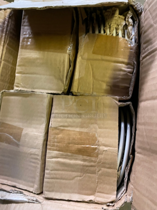 NEW! IN THE BOX! DAD 6" White Ceramic Plates! - Image 2 of 5