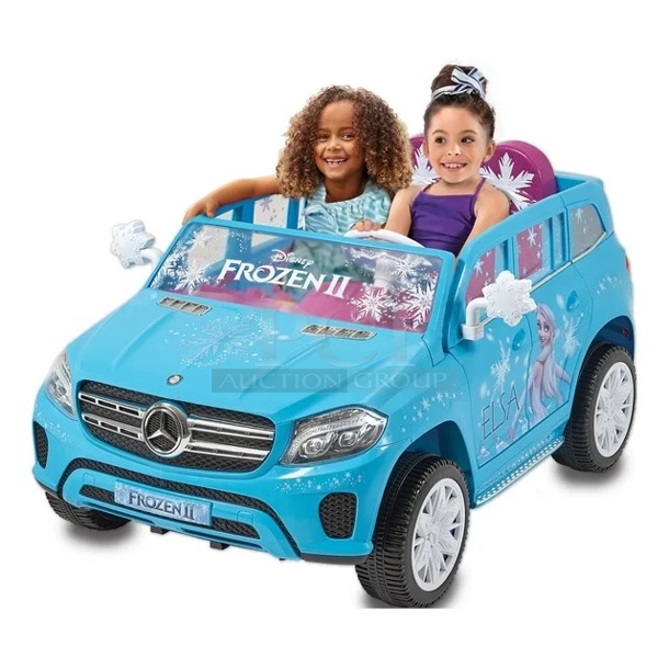 NEW!! Disney Frozen Sleigh 12-Volt Battery Powered Ride-On for your little Elsa and Anna - Hours of Fun!