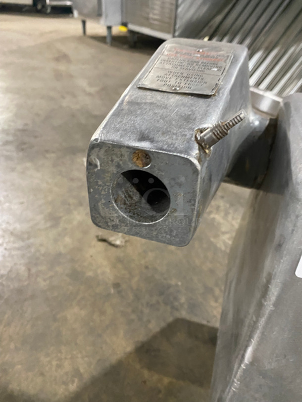 Hobart Commercial Countertop Buffalo Chopper! All Stainless Steel! Model: 84145 SN: 30182668 115V 60HZ 1 Phase - Image 7 of 9