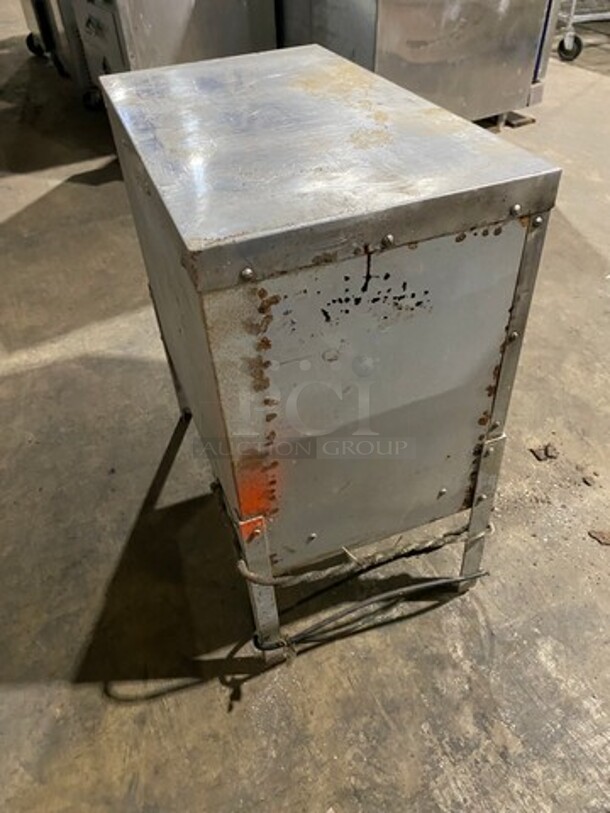 Commercial Electric Powered 2 Drawer Warmer! All Stainless Steel! On Legs! - Image 3 of 8