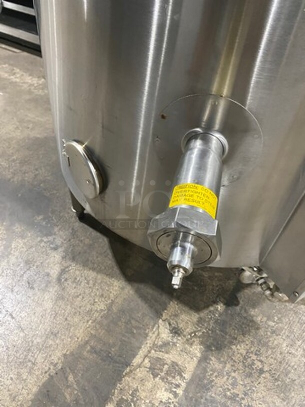 Blodgett Commercial Natural Gas Powered Jacketed Self-Contained Soup Kettle! All Stainless Steel! On Legs! Model: 40GKLS SN: 94692 - Image 9 of 11