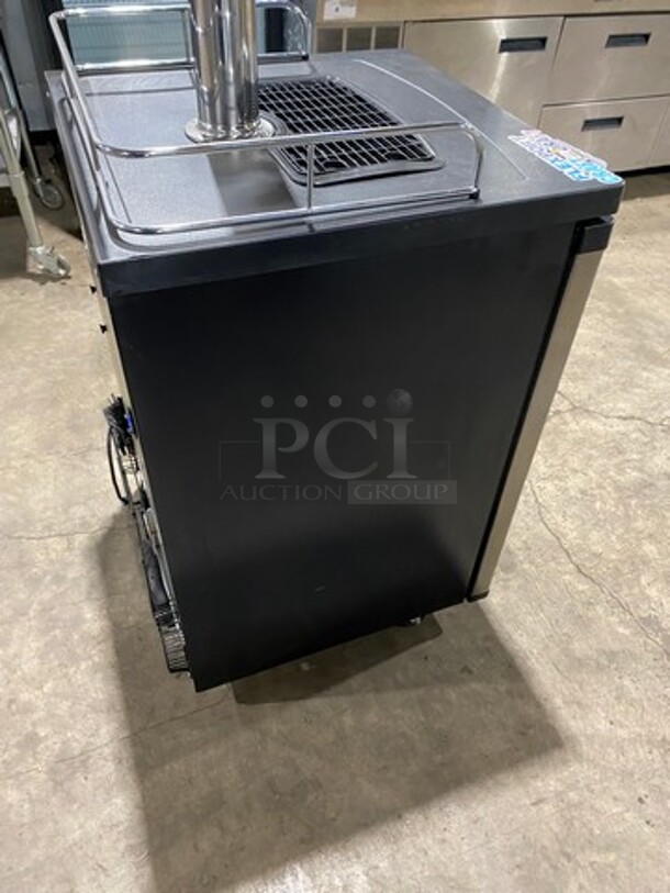Kegco Commercial Refrigerated Dual Tap Kegerator! With Tower! With Single Door Storage Space Underneath! Model: MDK209SS01 115V 60HZ 1 Phase - Image 4 of 9