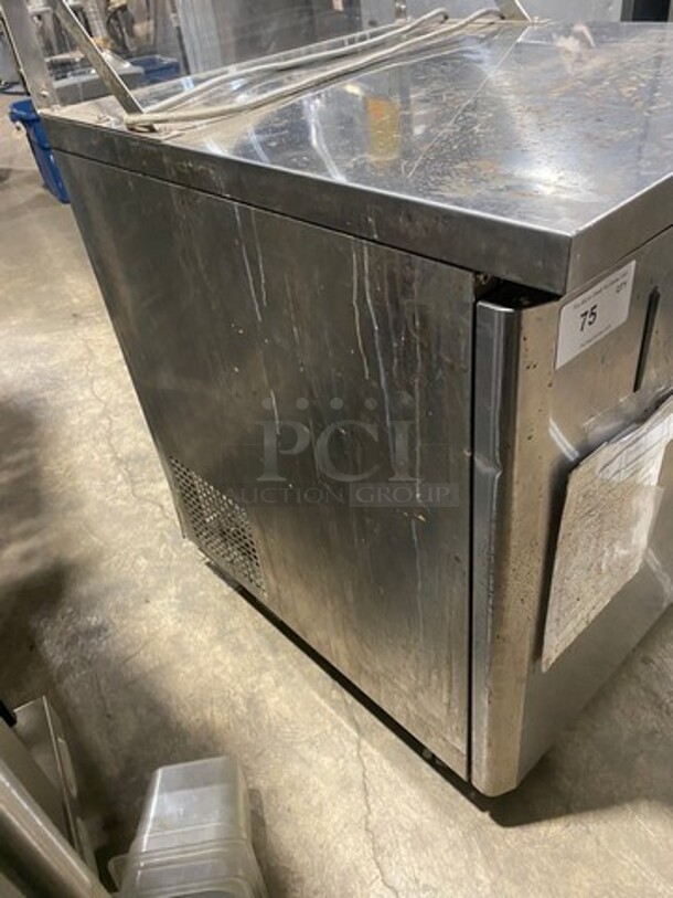 Turbo Air Stainless Steel One Door Refrigerated Lowboy Worktop Cooler! Model MUR28 Serial MU2R705065! 115V 1 Phase!  - Image 2 of 8