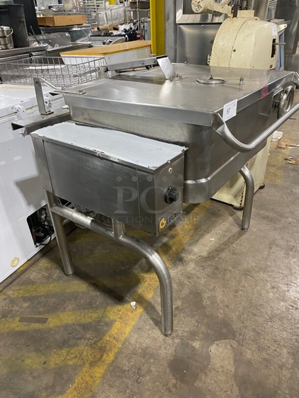 Groen Commercial Skillet/Braising Pan! All Stainless Steel! On Legs! - Image 2 of 8