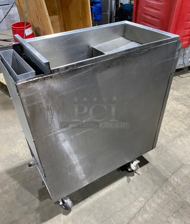 Tristar Commercial Natural Gas Powered Deep Fat Fryer! All Stainless Steel! On Casters! - Image 4 of 7