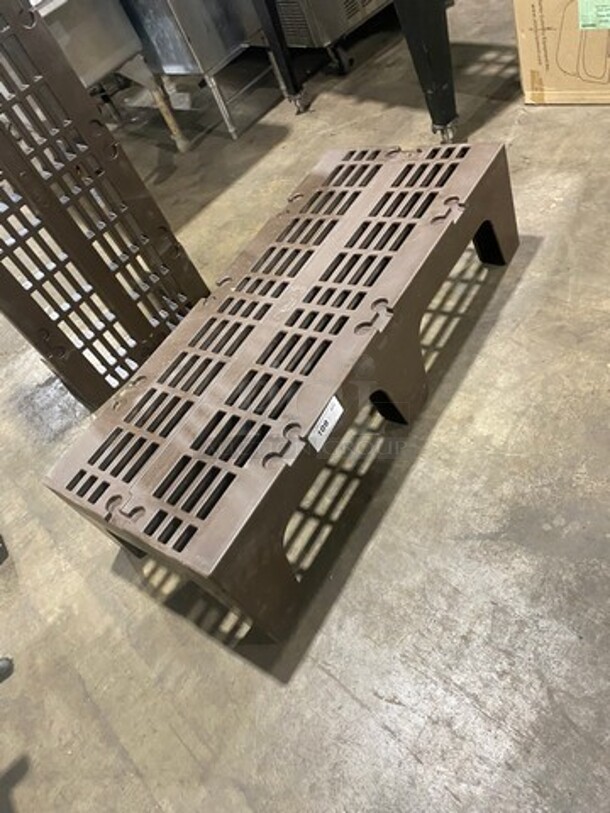 Cambro Brown Poly Dunnage Rack! - Image 7 of 7