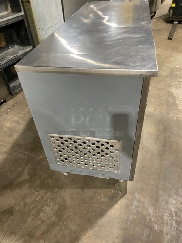 2010 Leader Stainless Steel 2 Door Slide Glass Bar Back Cooler! MODEL LB60S/C SN: PT030156 115V 1PH - Image 3 of 7