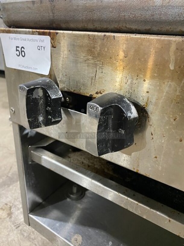 LATE MODEL! 2020 Asber Commercial Gas Powered Single Burner Stock Pot Range! Stainless Steel! On Casters! WORKING WHEN REMOVED! - Image 7 of 10