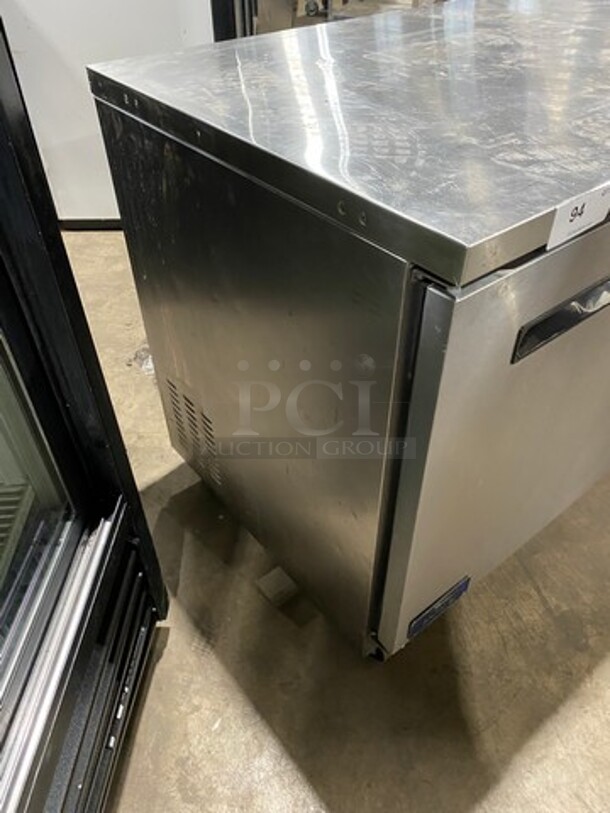 Artic Air Commercial 2 Door Lowboy/Worktop Cooler! With Poly Coated Racks! All Stainless Steel! On Casters! Model: AUC60RZ SN: H22037902 115V 60HZ 1 Phase - Image 2 of 8