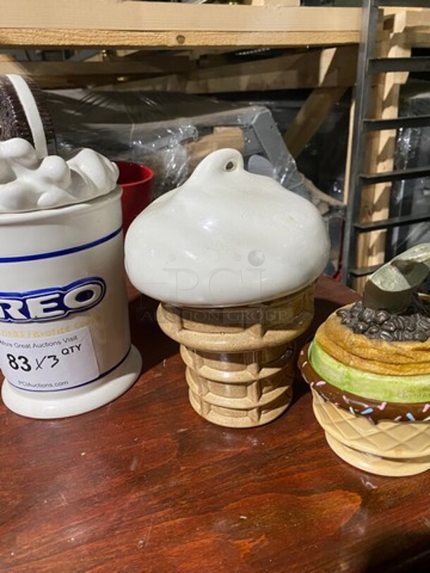 ALL ONE MONEY! Ceramic Assorted Decorative Jars! Perfect For Decor/ Arrangements! - Image 3 of 6