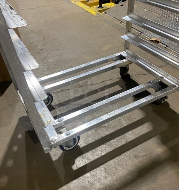 Metal Commercial Pan Transport Rack on Commercial Casters! - Image 4 of 4