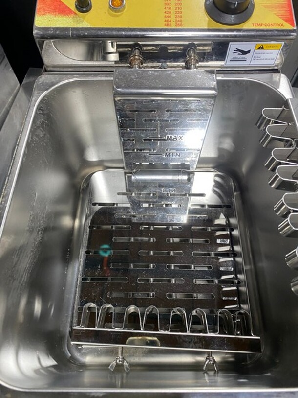 Commercial Electric Powered Countertop Corndog Fryer! All Stainless Steel! 220V! Model: NP-393! - Image 7 of 8