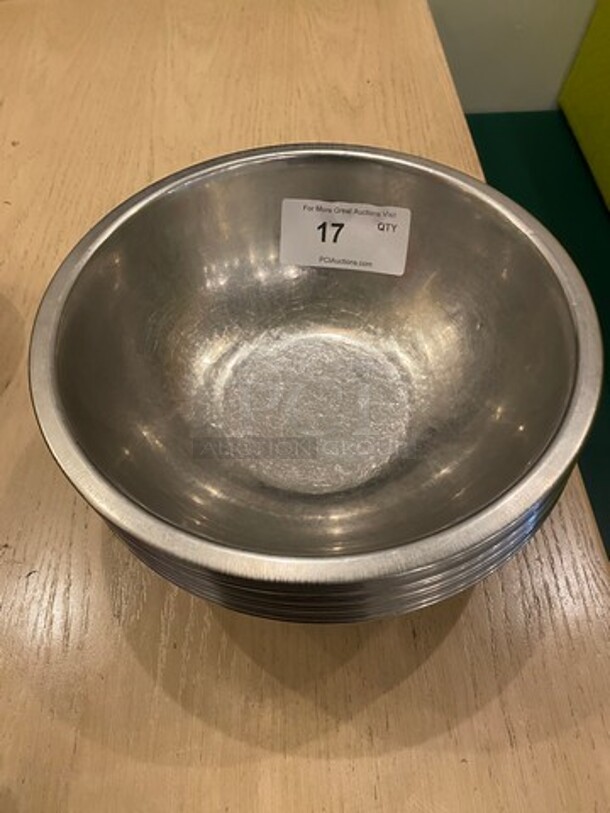 ALL ONE MONEY! Stainless Steel Mixing Bowls! - Image 4 of 4