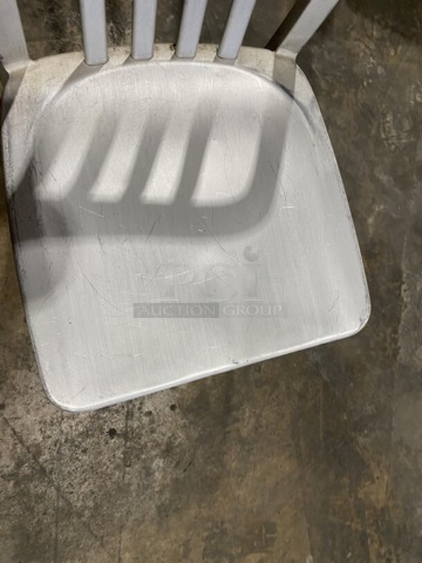 Nice Alluminum Dinning Chairs! 3 X Your Bid!  - Image 5 of 6